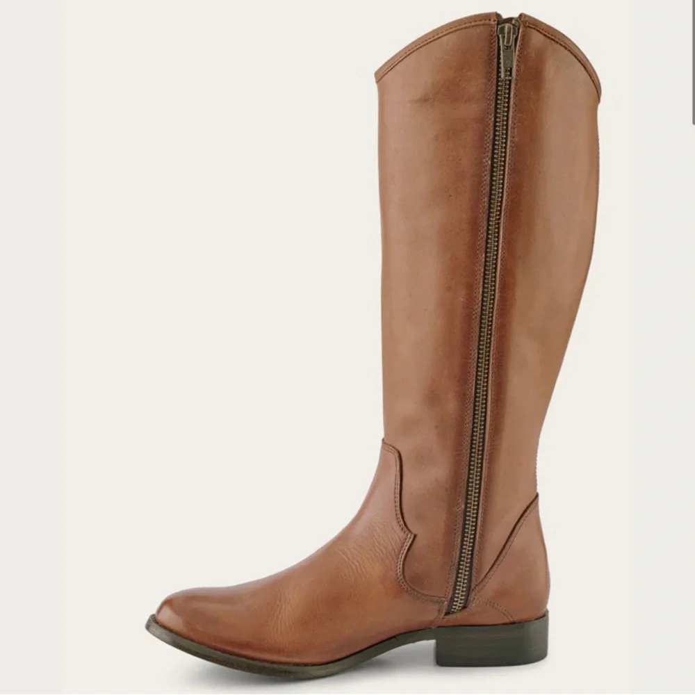 FRYE Marissa Medallion Inside Zip Tall Boot - Picture 12 of 12